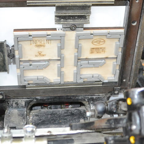 Die Cutting Explained 3 die-block-on-machine